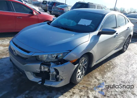 2016 Honda Civic Ex из США, поврежденный, VIN 19XFC2F71GE075700